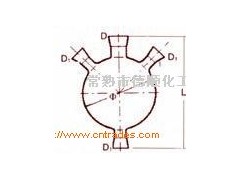 玻璃接受瓶/玻璃接收瓶/玻璃仪器(图)