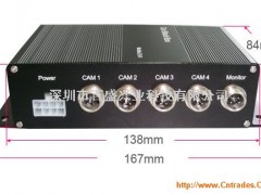 供应4路全实时车载DVR 